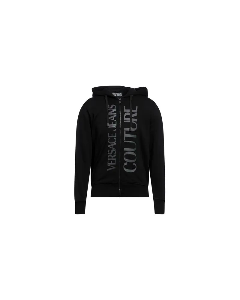 Versace Jeans TOPS - Sweatshirtsauf YOOX.COM Schwarz