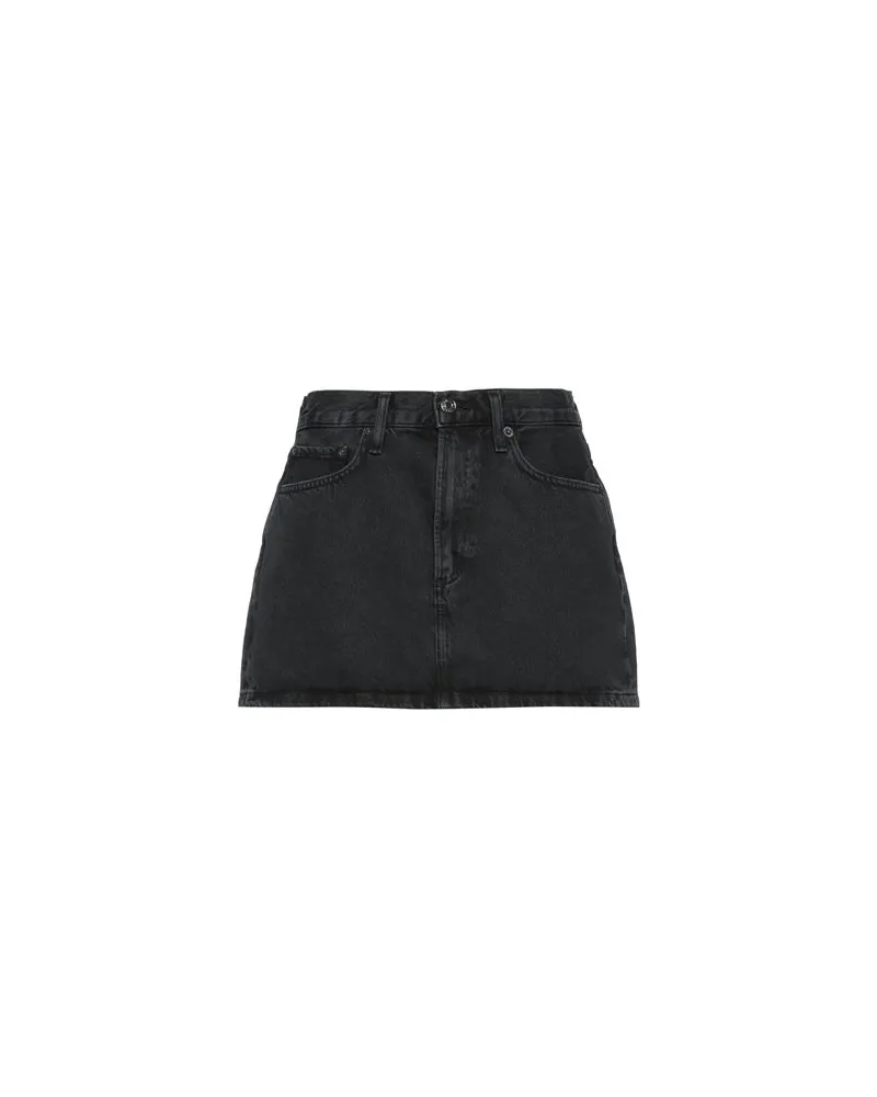 AGOLDE HOSEN & RÖCKE - Jeansröckeauf YOOX.COM Schwarz