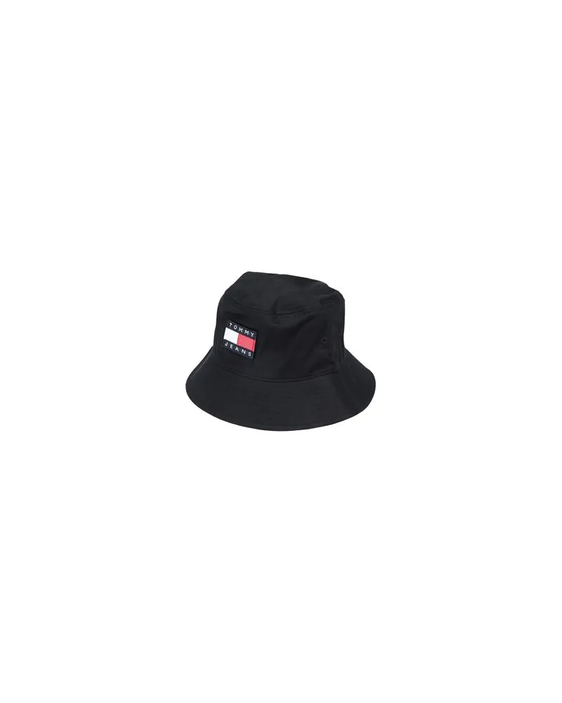 Tommy Hilfiger TJW HERITAGE WINTER BUCKET HAT  - ACCESSOIRES - Mützen & Hüteauf YOOX.COM Schwarz