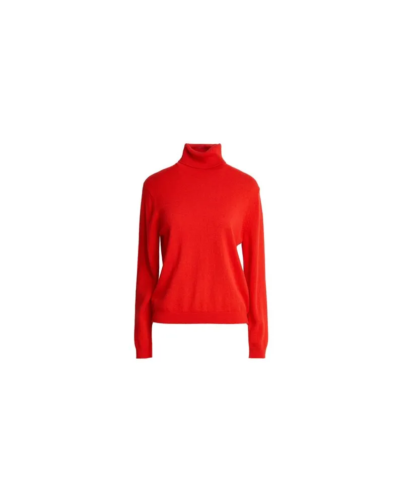 Majestic STRICKWAREN - Rollkragenpulloverauf YOOX.COM Rot