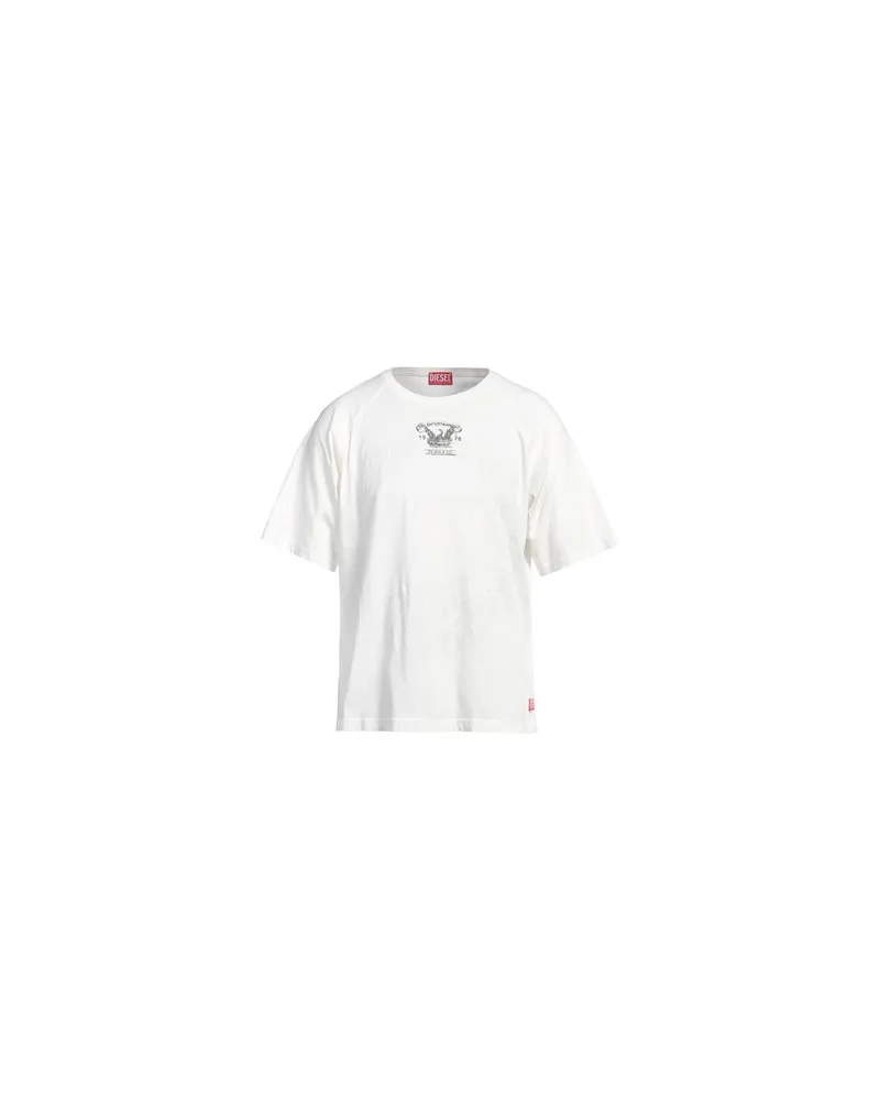 Diesel TOPS - T-shirtsauf YOOX.COM Weiß