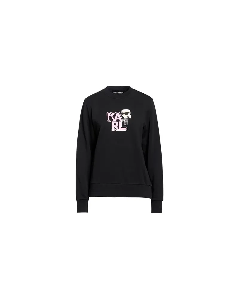 Karl Lagerfeld TOPS - Sweatshirtsauf YOOX.COM Schwarz
