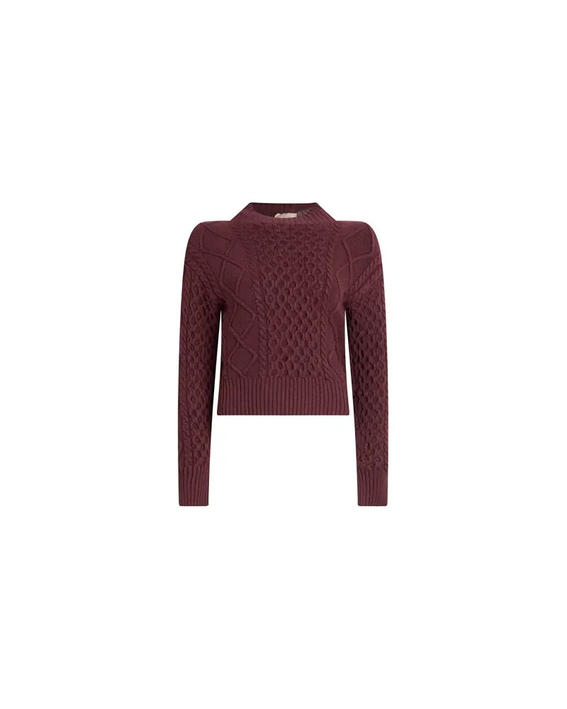 Kaos STRICKWAREN - Rollkragenpulloverauf YOOX.COM Bordeaux