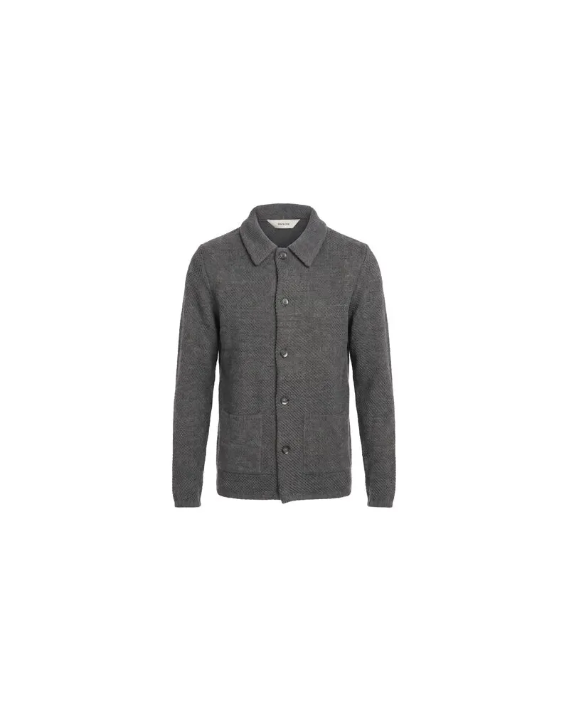 PAOLONI STRICKWAREN - Strickjackenauf YOOX.COM Grau