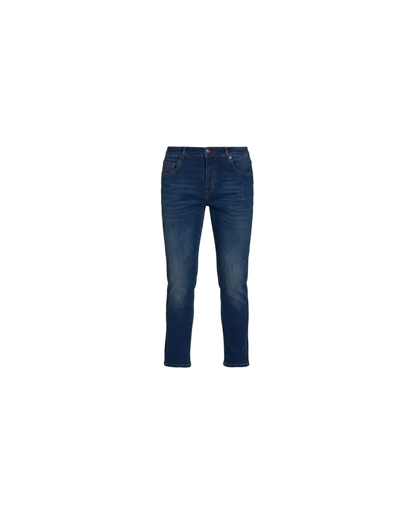 CAMOUFLAGE AR AND J. HOSEN & RÖCKE - Jeanshosenauf YOOX.COM Blau