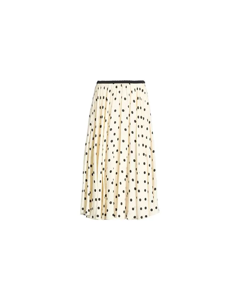 N° 21 HOSEN & RÖCKE - Midi-Röckeauf YOOX.COM Elfenbein