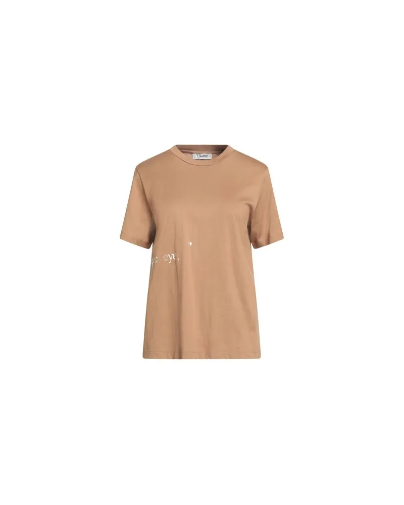 Max Mara TOPS - T-shirtsauf YOOX.COM Sand