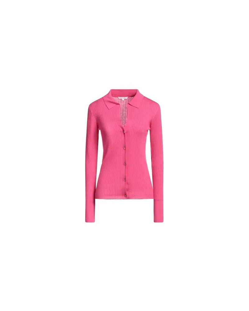 Patrizia Pepe STRICKWAREN - Strickjackenauf YOOX.COM Fuchsia
