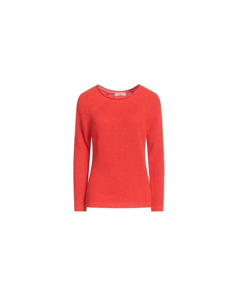 Zanone BY SLOWEAR - STRICKWAREN - Pulloverauf YOOX.COM Tomatenrot