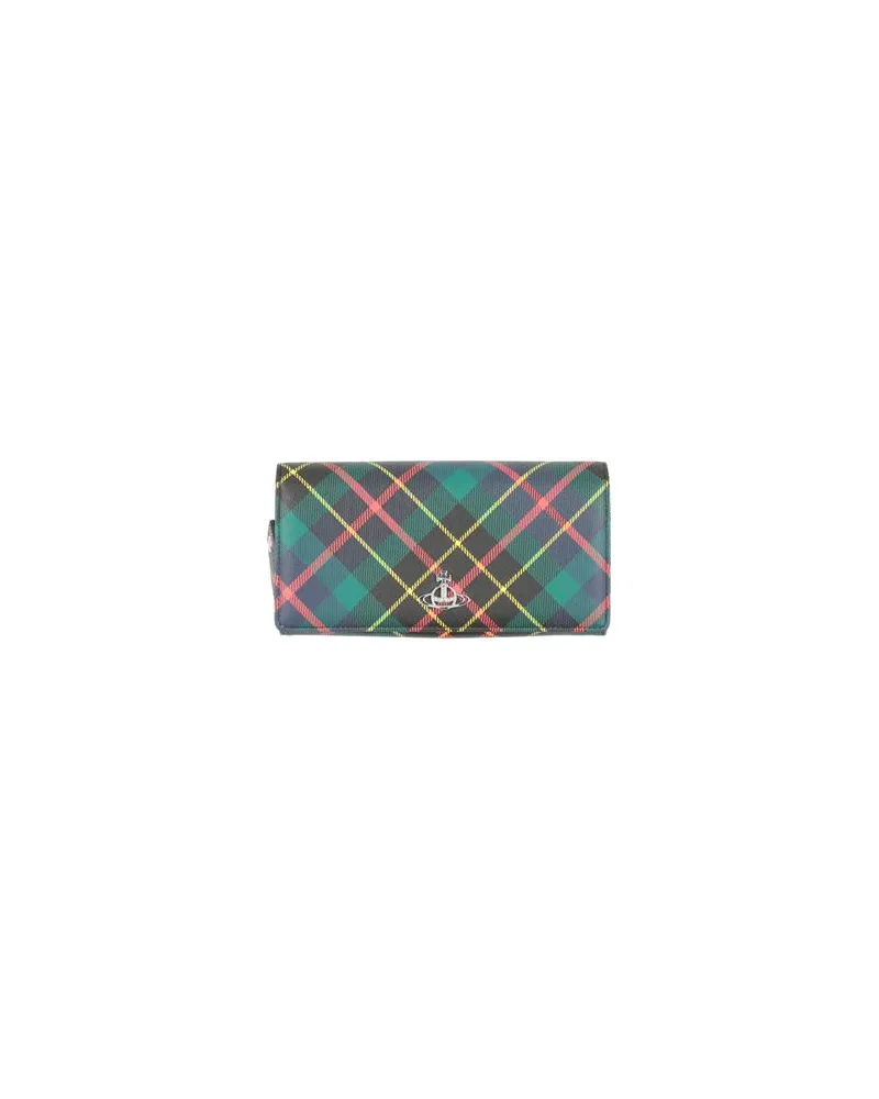 Vivienne Westwood Kleinlederwaren - Brieftaschenauf YOOX.COM Grün