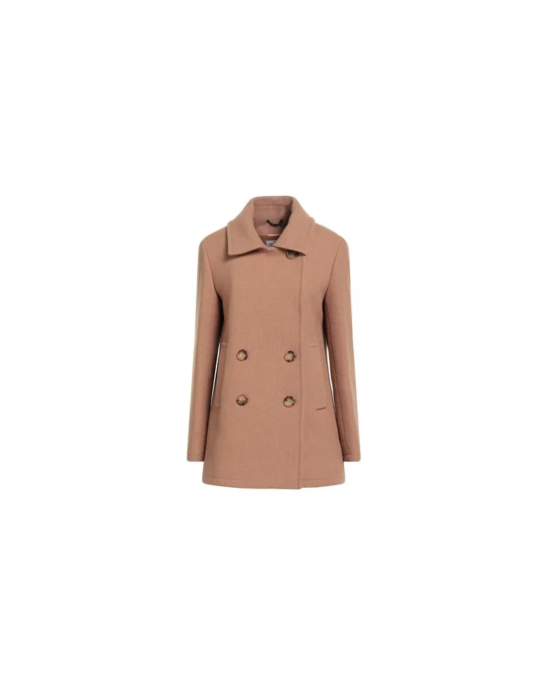 Cinzia Rocca JACKEN & MÄNTEL - Mäntelauf YOOX.COM Kamel
