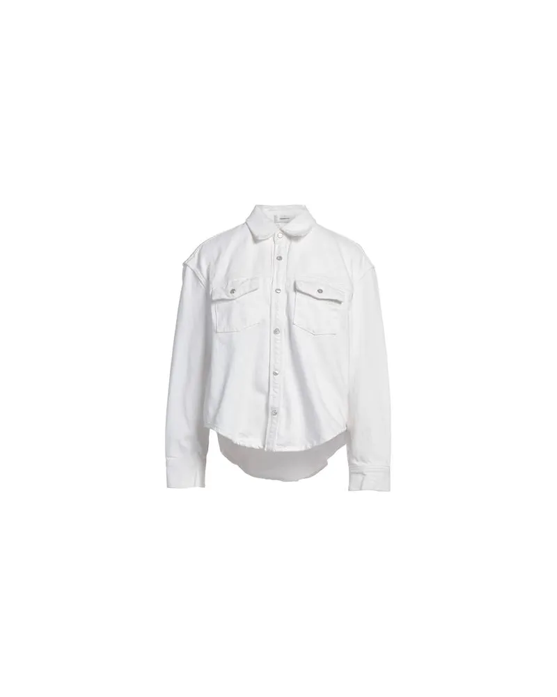 WARDROBE.NYC TOPS - Jeanshemdenauf YOOX.COM Weiß