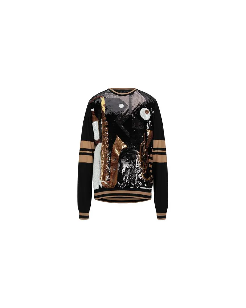 Dolce & Gabbana STRICKWAREN - Pulloverauf YOOX.COM Schwarz
