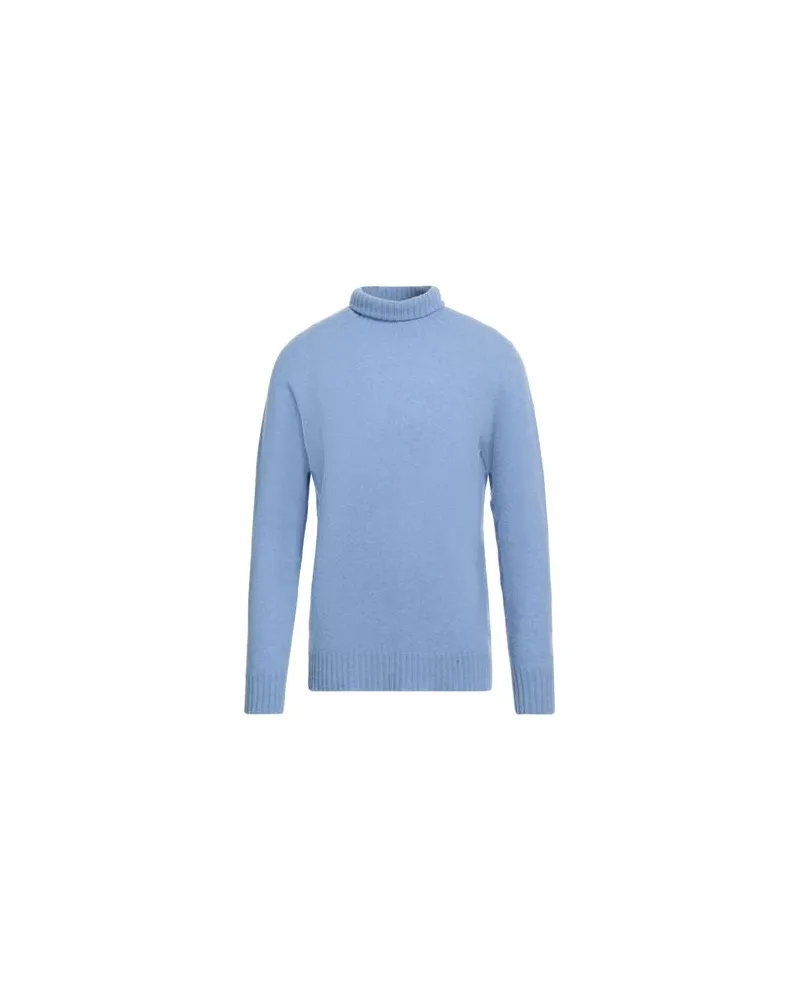 Altea STRICKWAREN - Rollkragenpulloverauf YOOX.COM Himmelblau