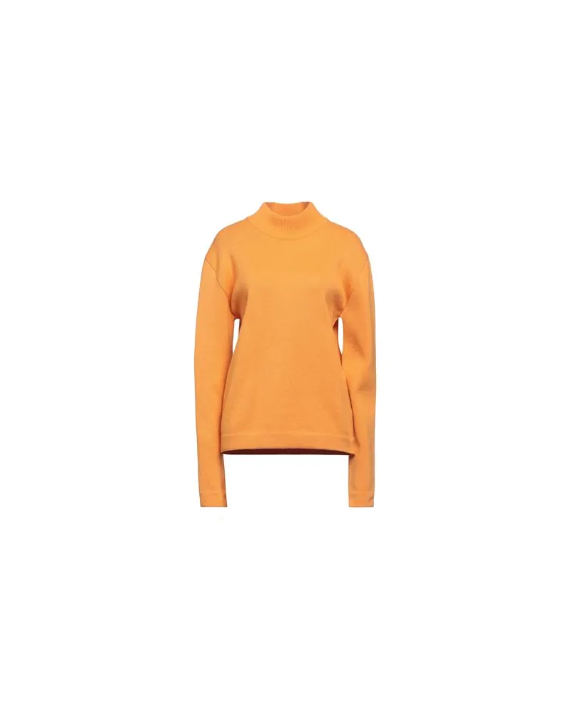 OFF-WHITE STRICKWAREN - Rollkragenpulloverauf YOOX.COM Orange