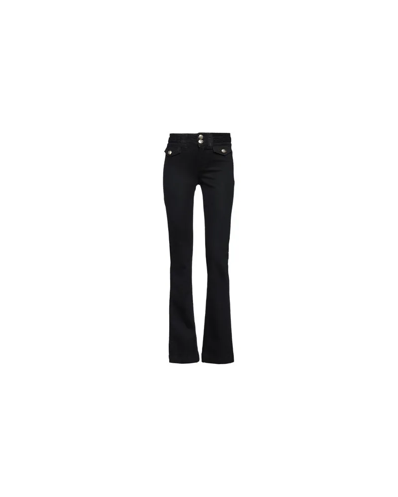 Blumarine HOSEN & RÖCKE - Jeanshosenauf YOOX.COM Schwarz