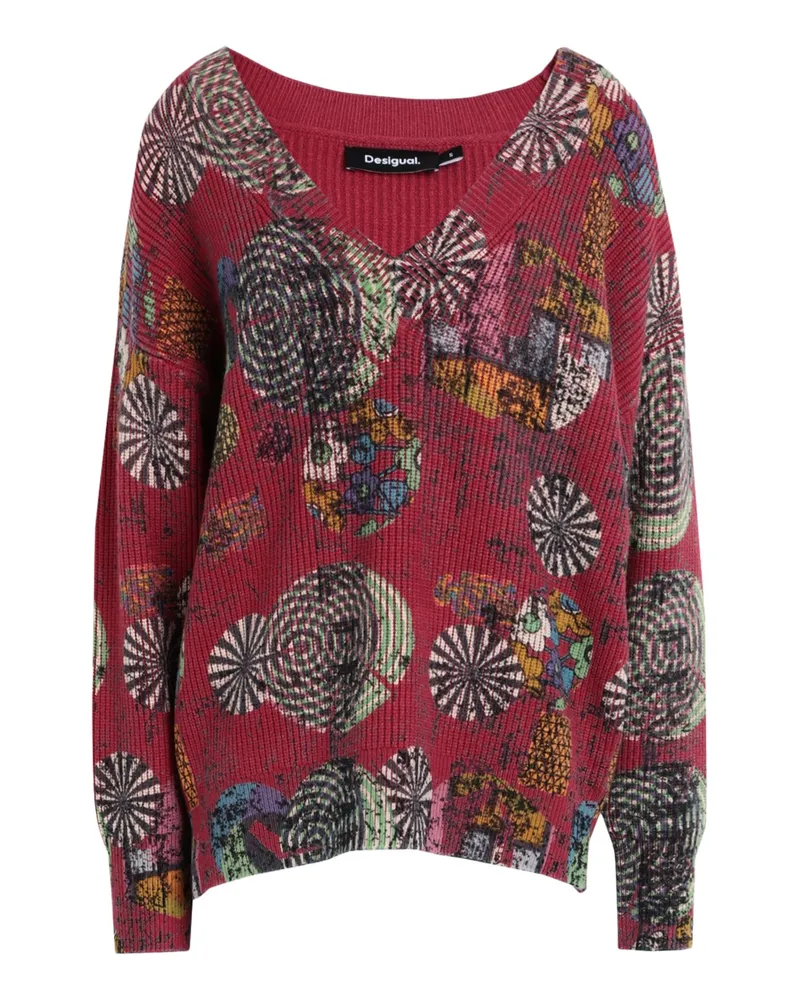 Desigual Pullover Purpur