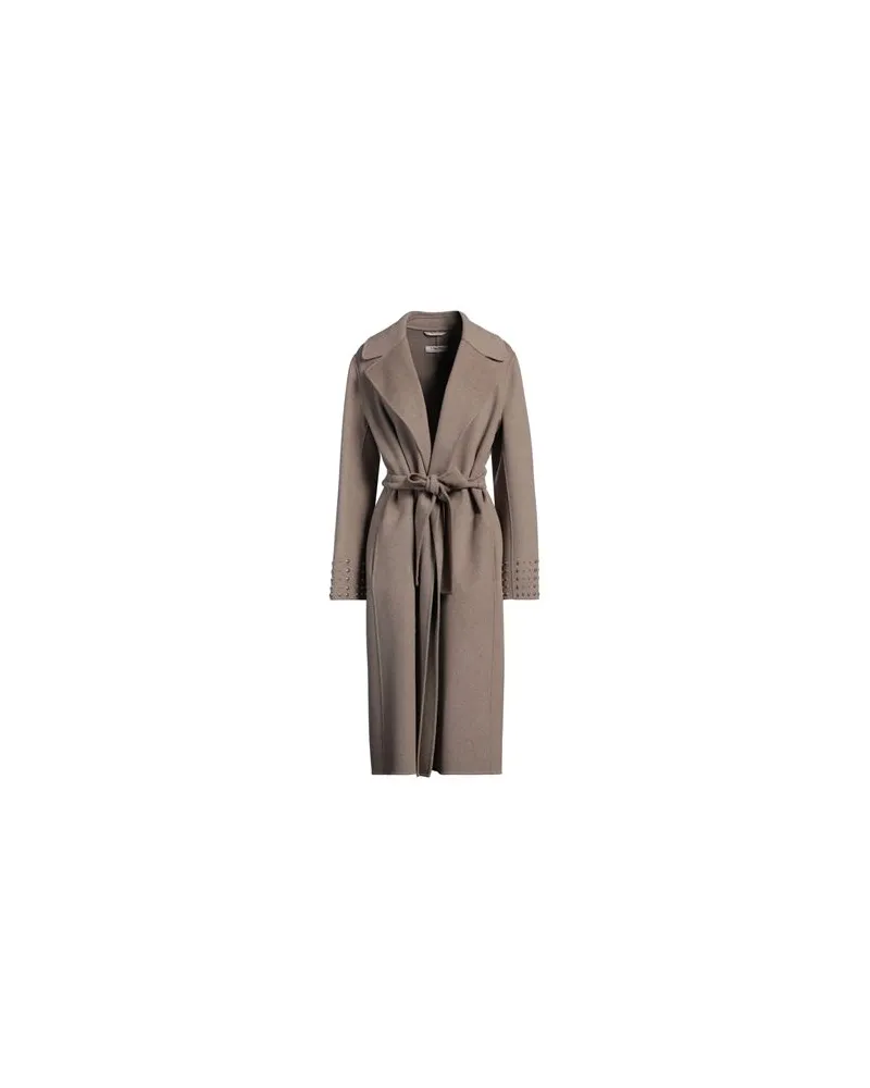 Max Mara JACKEN & MÄNTEL - Mäntelauf YOOX.COM Khaki