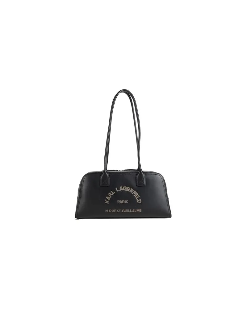 Karl Lagerfeld TASCHEN - Schultertaschenauf YOOX.COM Schwarz
