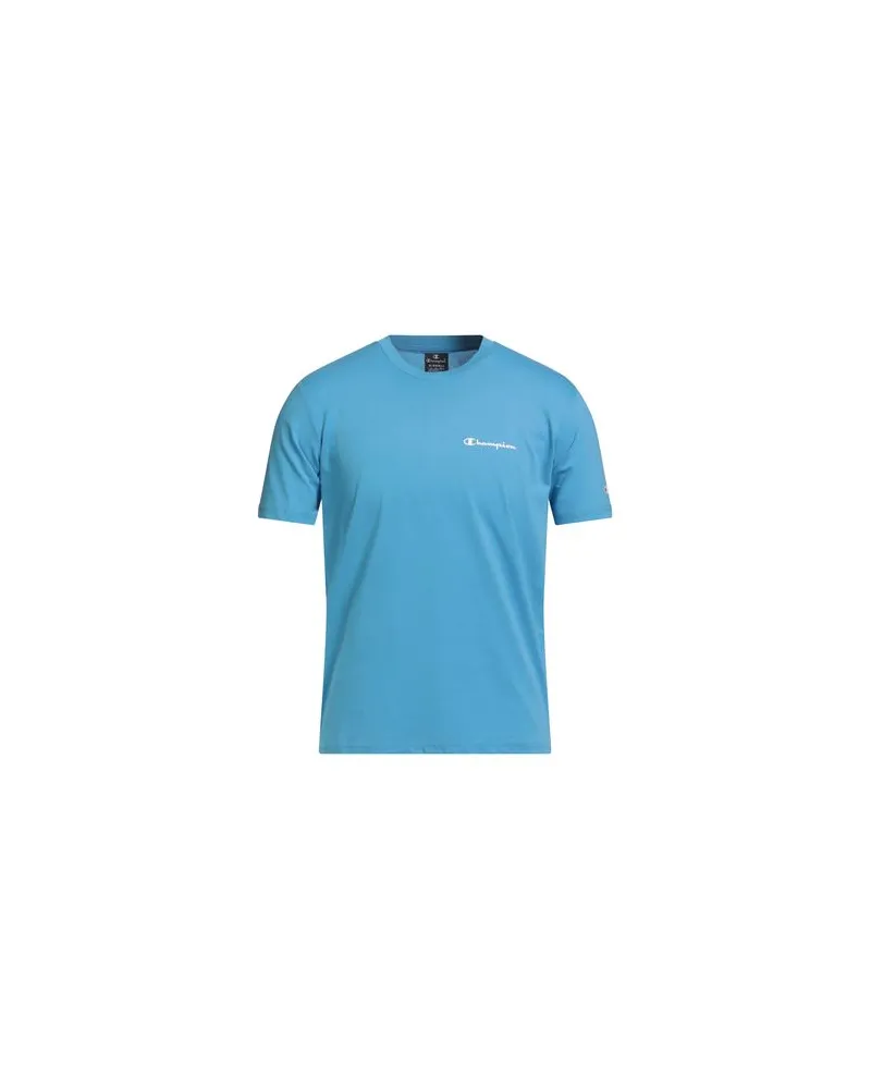 Champion TOPS - T-shirtsauf YOOX.COM Hellblau