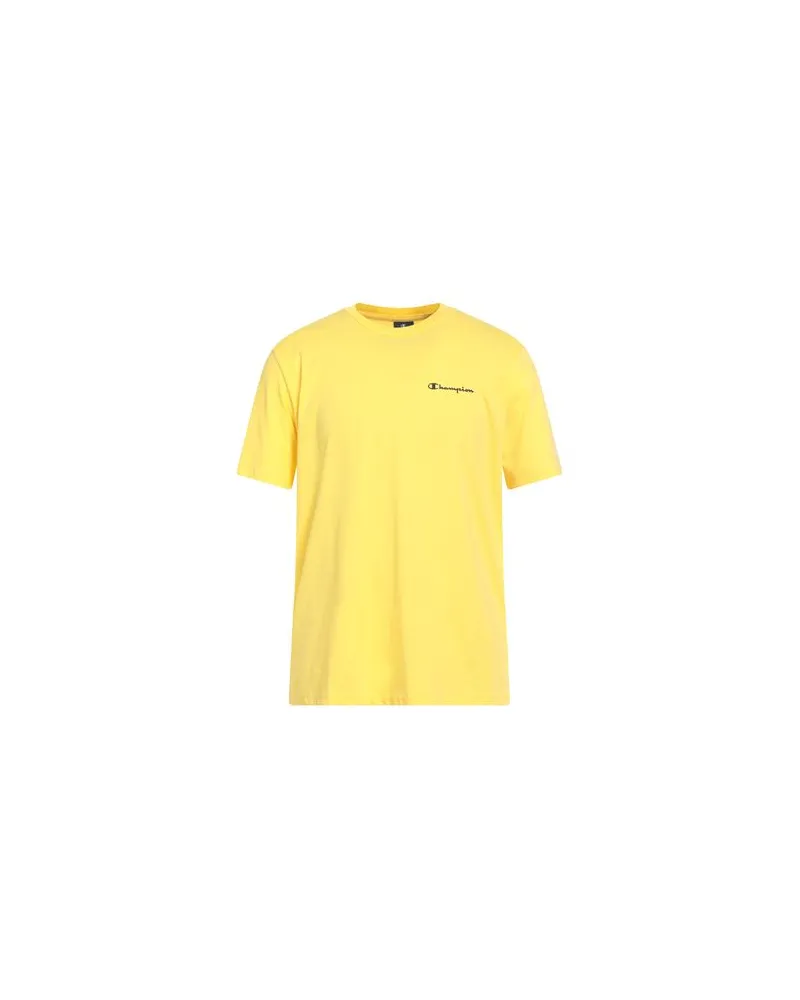Champion TOPS - T-shirtsauf YOOX.COM Pastellgelb