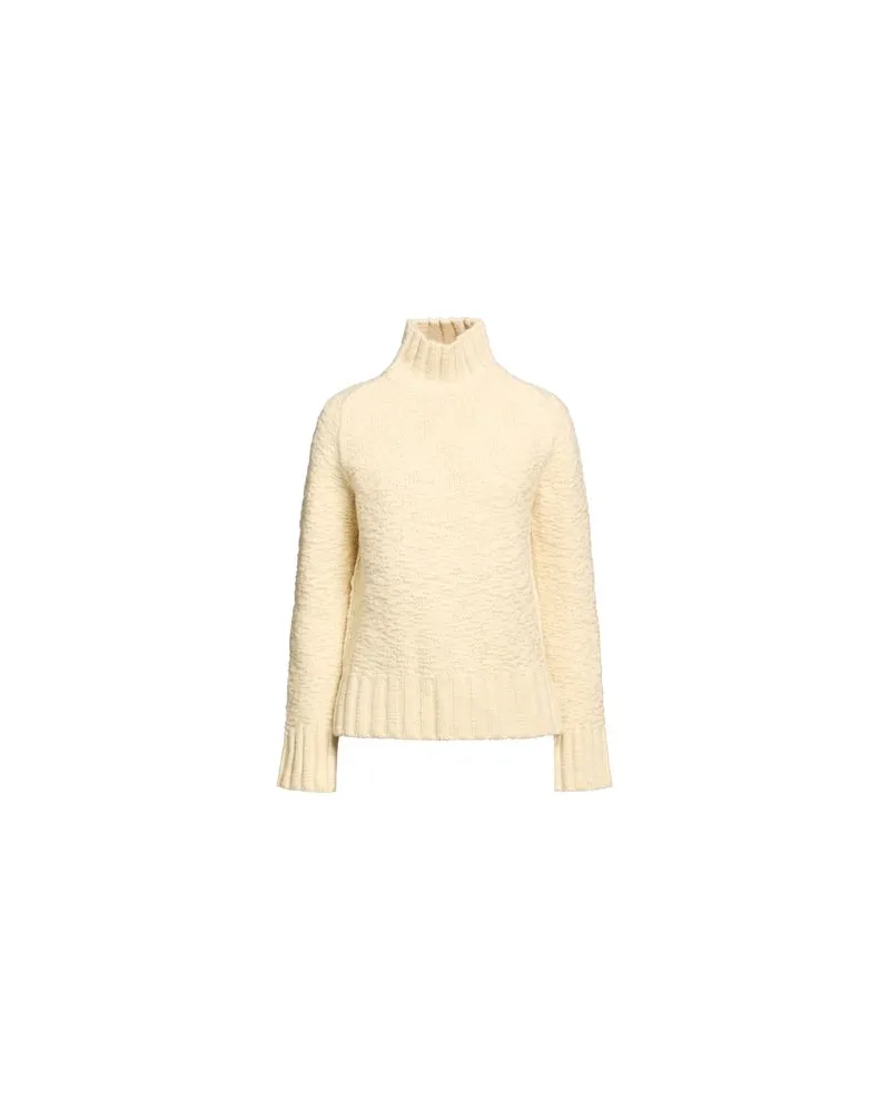 Jil Sander STRICKWAREN - Rollkragenpulloverauf YOOX.COM Pastellgelb