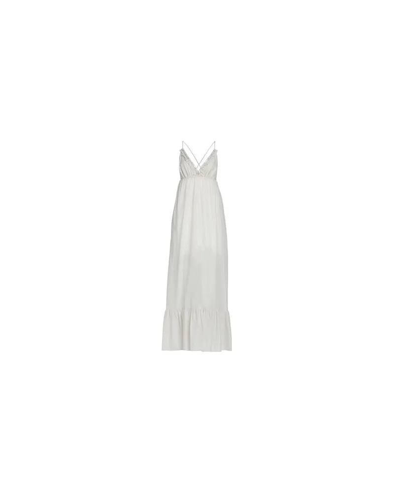 Manila Grace KLEIDER - Maxi-Kleiderauf YOOX.COM Beige