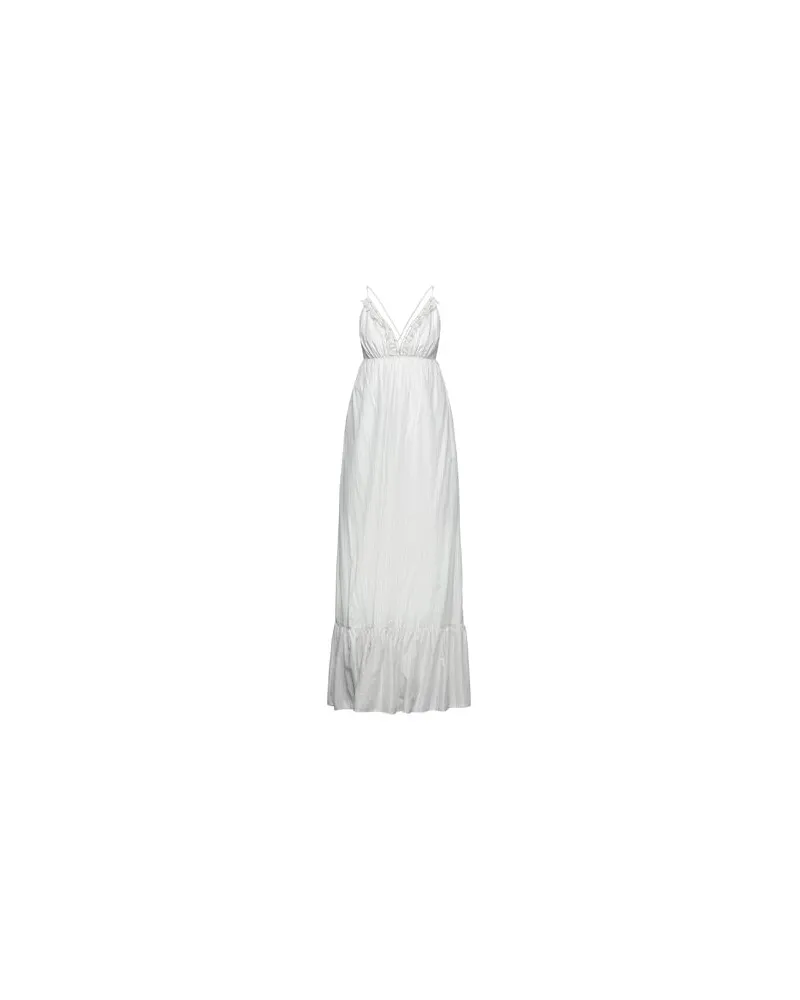 Manila Grace KLEIDER - Maxi-Kleiderauf YOOX.COM Weiß