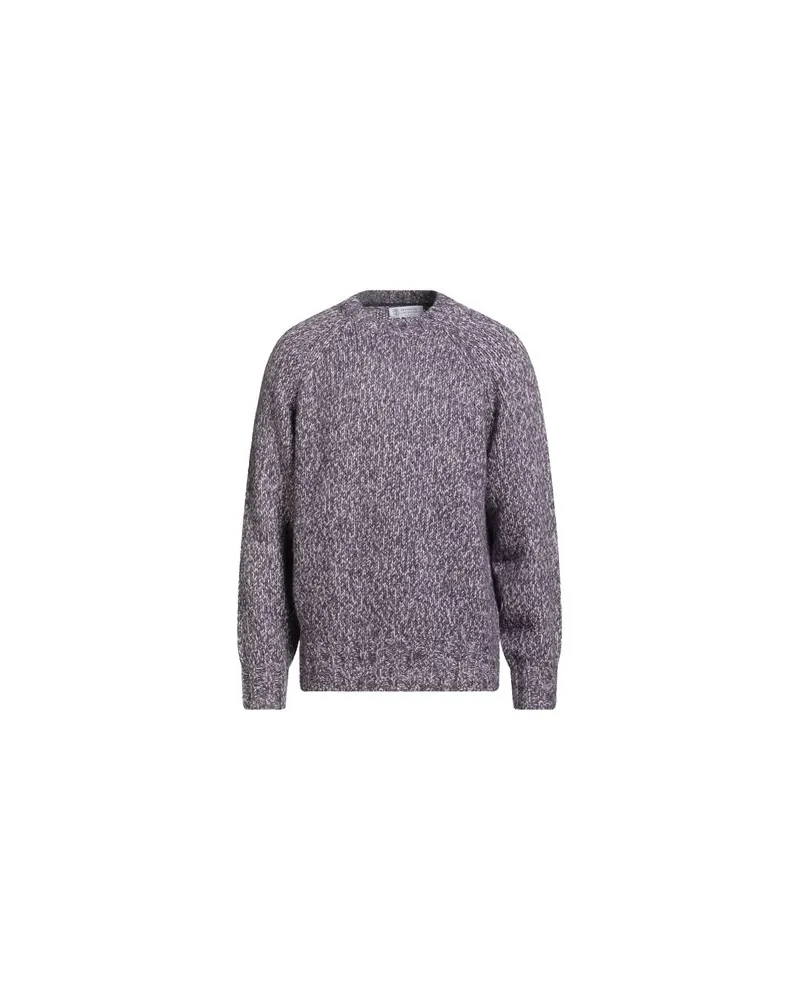 Brunello Cucinelli CASHMERE - STRICKWAREN - Pulloverauf YOOX.COM Violett