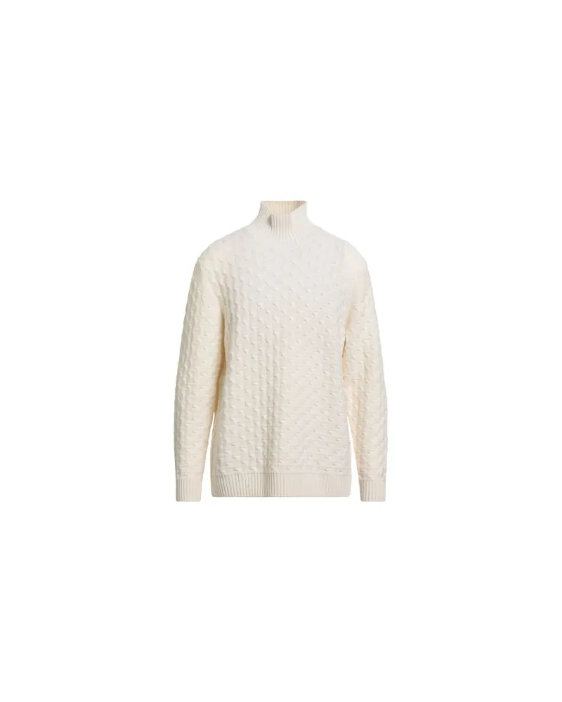 Paolo Pecora Milano STRICKWAREN - Rollkragenpulloverauf YOOX.COM Elfenbein