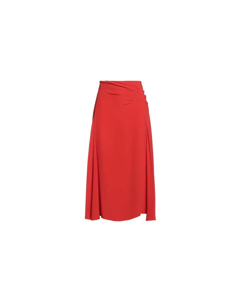 Semicouture HOSEN & RÖCKE - Midi-Röckeauf YOOX.COM Tomatenrot