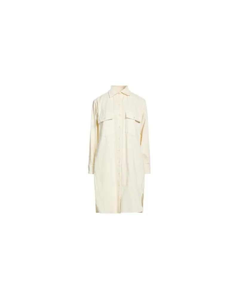 XACUS KLEIDER - Midi-Kleiderauf YOOX.COM Cremeweiß