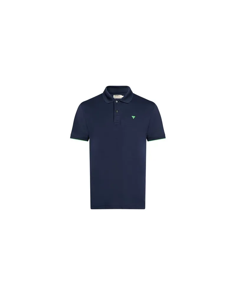 Fred Mello TOPS - Poloshirtsauf YOOX.COM Marineblau