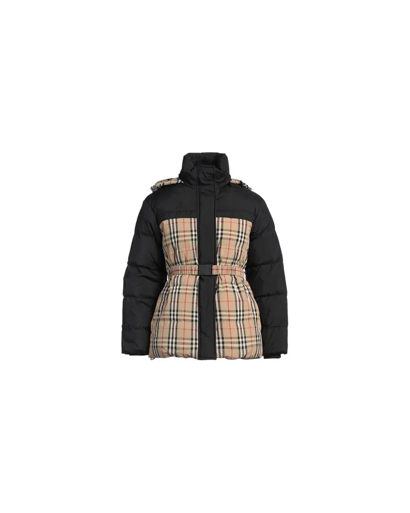 Burberry JACKEN & MÄNTEL - Pufferjacken & Daunenjackenauf YOOX.COM Schwarz