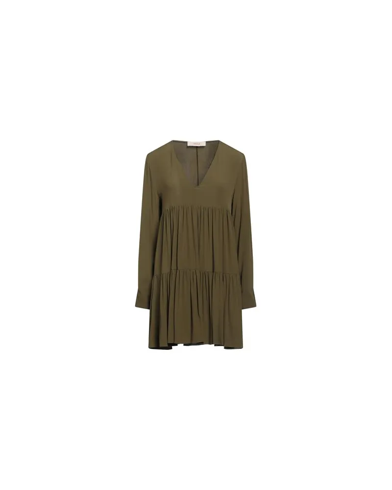 Jucca KLEIDER - Mini-Kleiderauf YOOX.COM Militärgrün