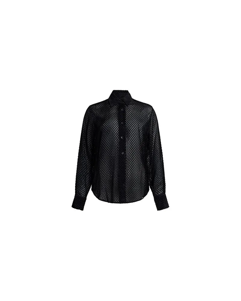 Rag & Bone TOPS - Hemdenauf YOOX.COM Schwarz