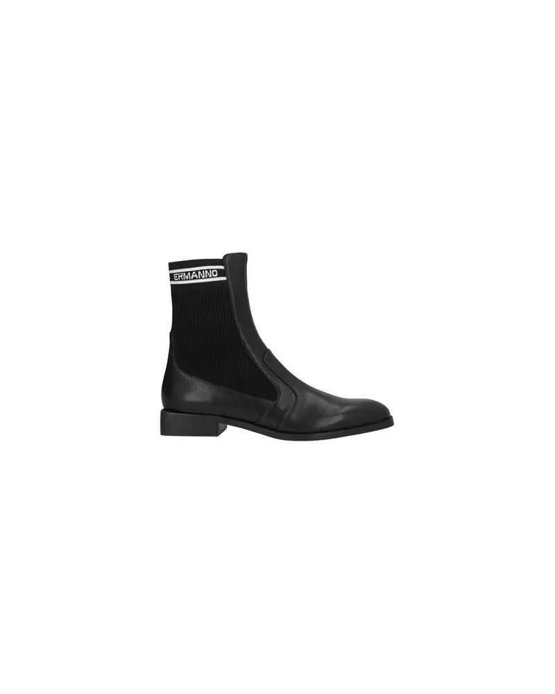 Ermanno Scervino SCHUHE - Stiefelettenauf YOOX.COM Schwarz