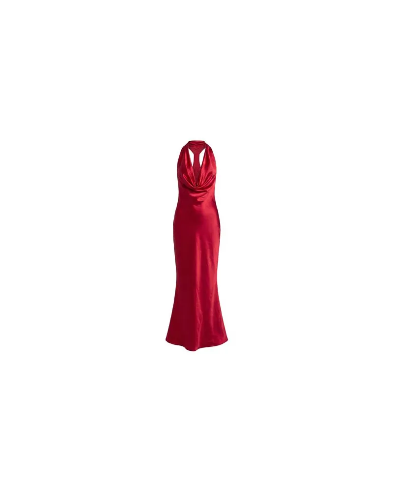 Norma Kamali KLEIDER - Maxi-Kleiderauf YOOX.COM Rot
