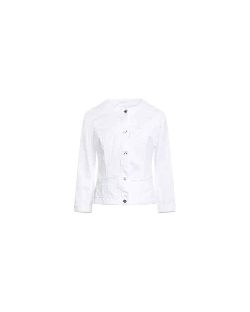 Liu Jo JACKEN & MÄNTEL - Jeansjacken/Mäntelauf YOOX.COM Weiß