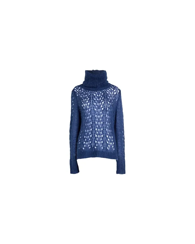 Siste's STRICKWAREN - Rollkragenpulloverauf YOOX.COM Marineblau