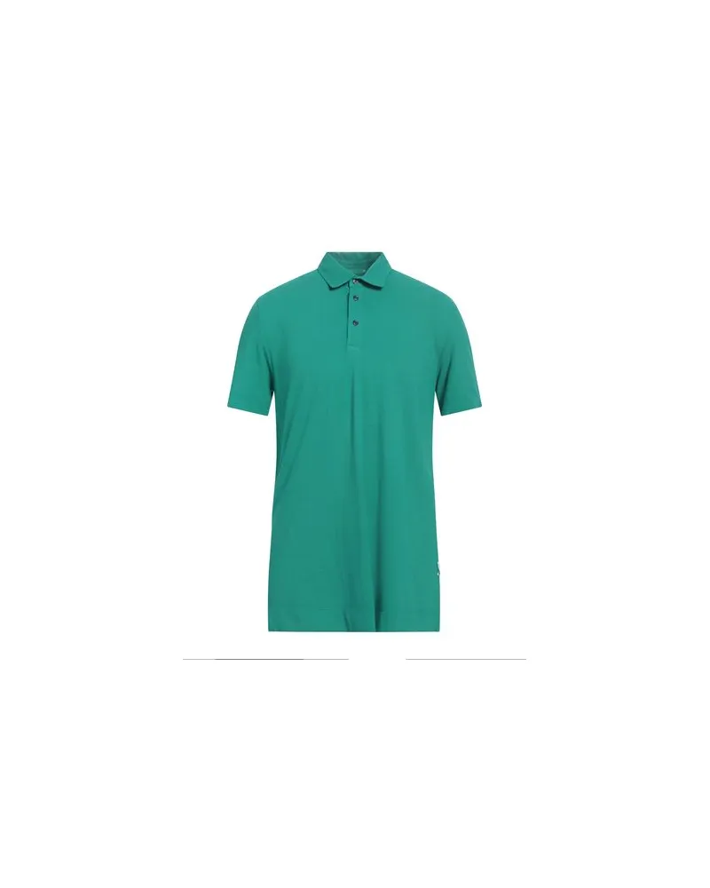 Ballantyne TOPS - Poloshirtsauf YOOX.COM Smaragdgrün