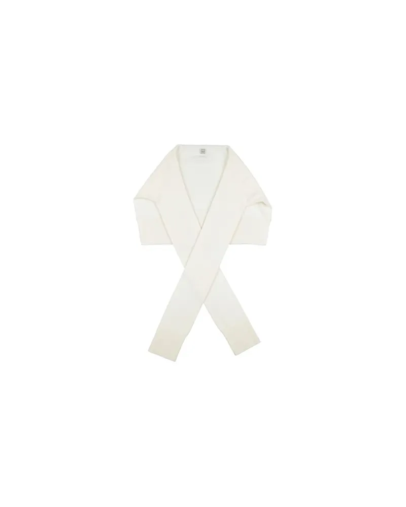 Totême ACCESSOIRES - Schalsauf YOOX.COM Elfenbein