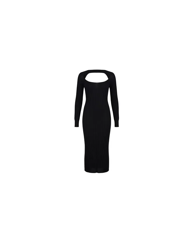 Liviana Conti KLEIDER - Midi-Kleiderauf YOOX.COM Schwarz