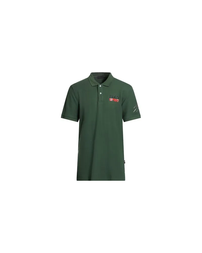 Philipp Plein TOPS - Poloshirtsauf YOOX.COM Dunkelgrün