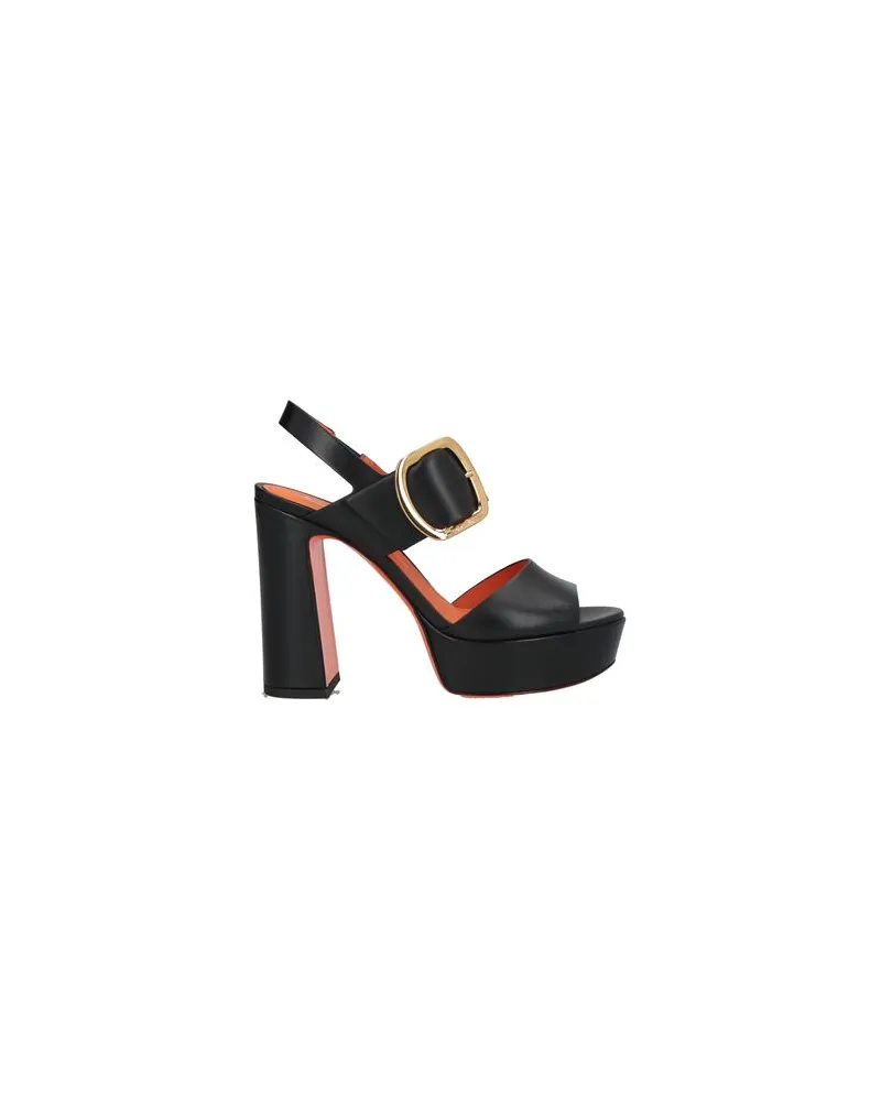 Santoni SCHUHE - Sandalenauf YOOX.COM Schwarz