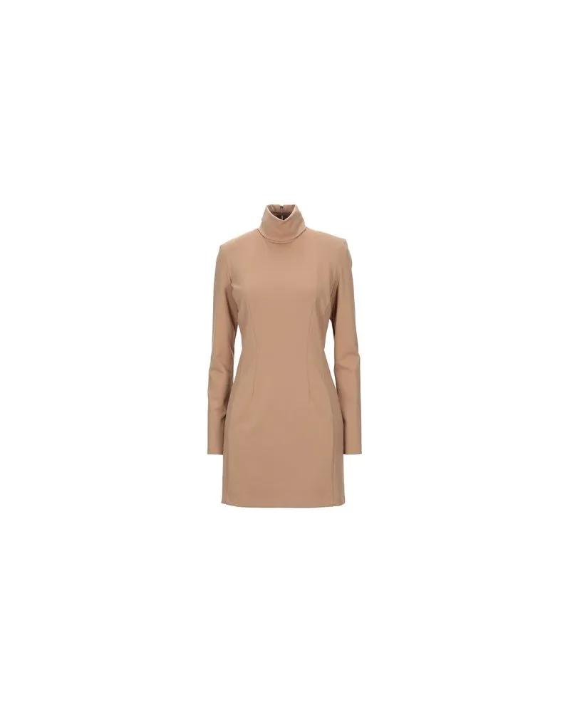 Atos Lombardini KLEIDER - Mini-Kleiderauf YOOX.COM Sand