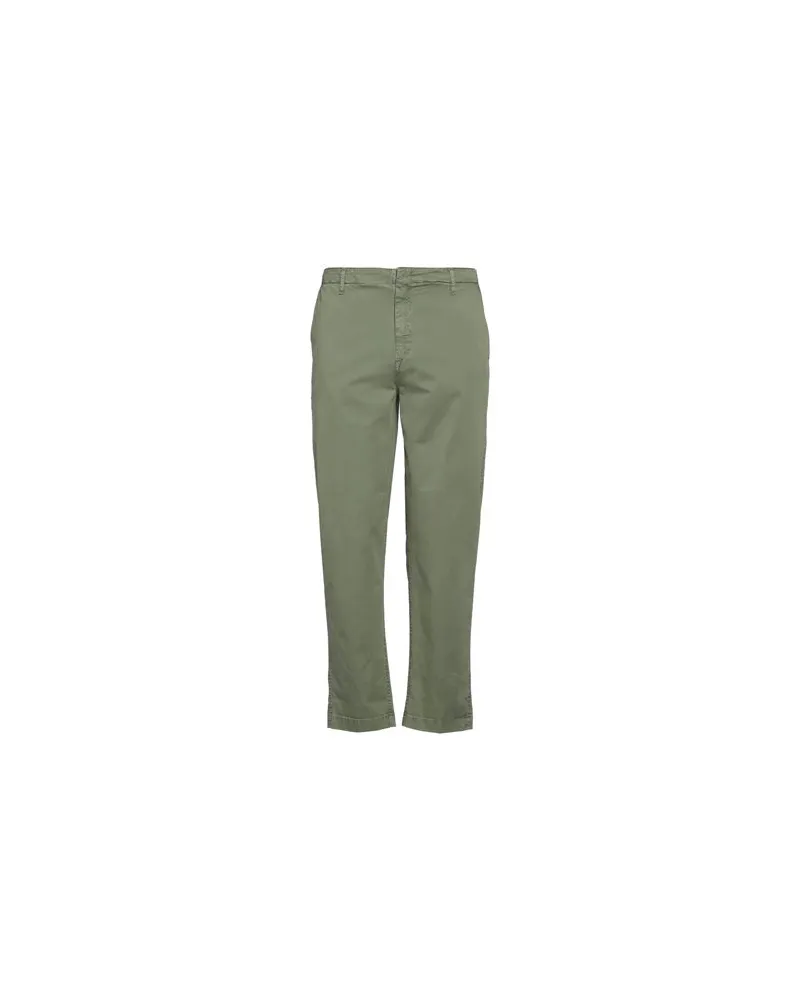 Dondup HOSEN & RÖCKE - Hosenauf YOOX.COM Militärgrün