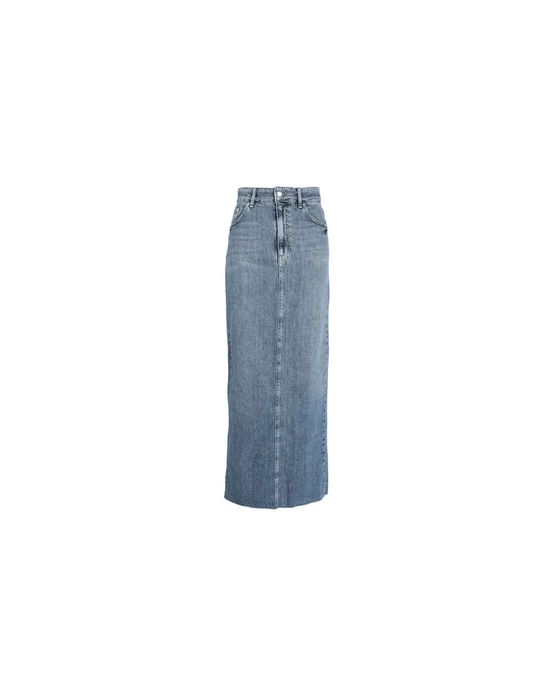 Topshop HOSEN & RÖCKE - Jeansröckeauf YOOX.COM Blau