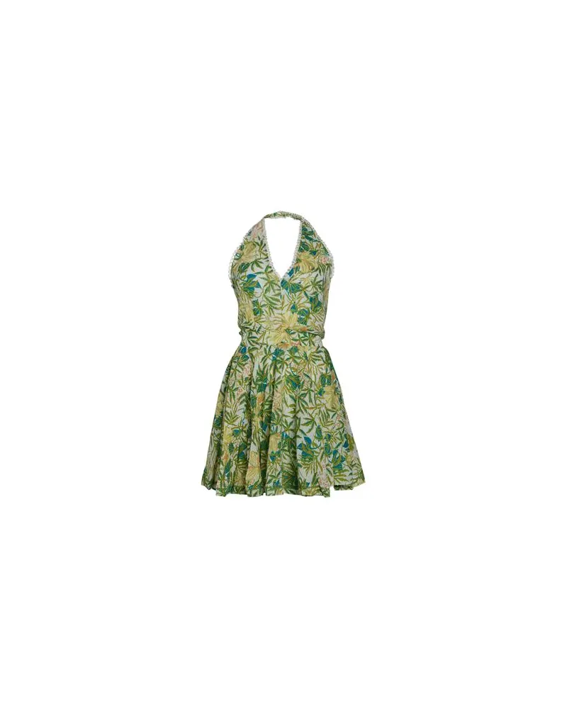Poupette St Barth KLEIDER - Mini-Kleiderauf YOOX.COM Grün