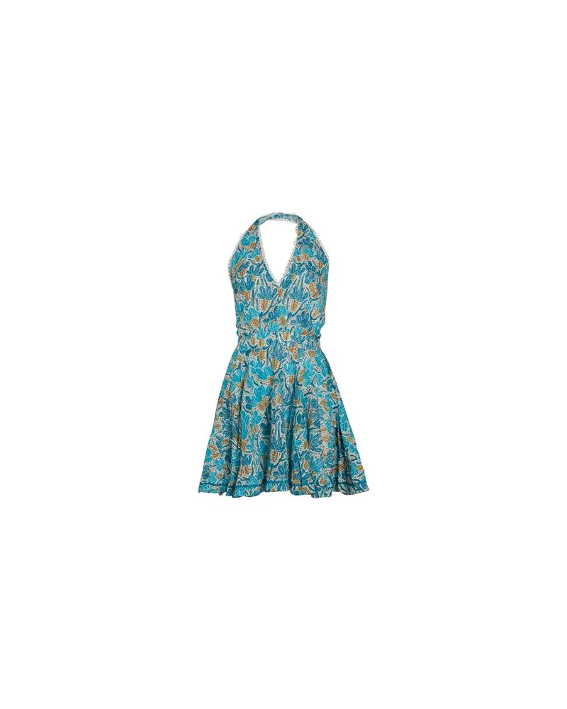Poupette St Barth KLEIDER - Mini-Kleiderauf YOOX.COM Blau